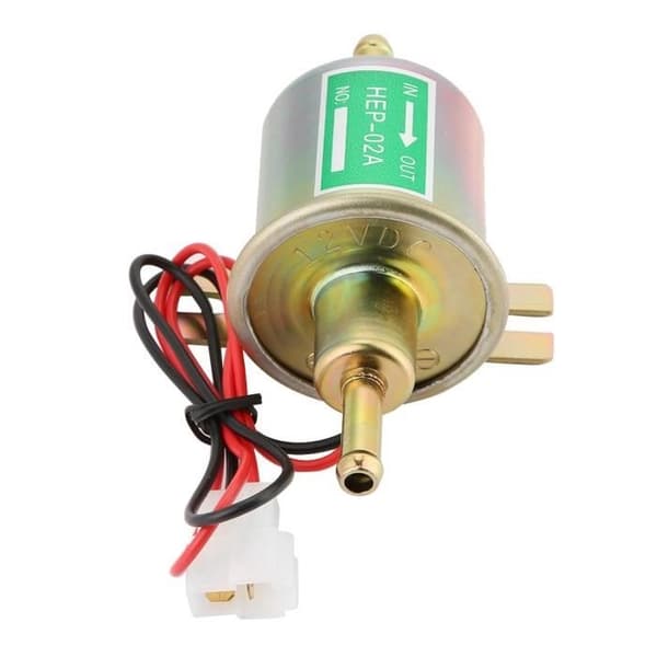 Bränslepump - DILWE - HEP-02A - Aluminium - 12V - Lågtryck - 70L/h