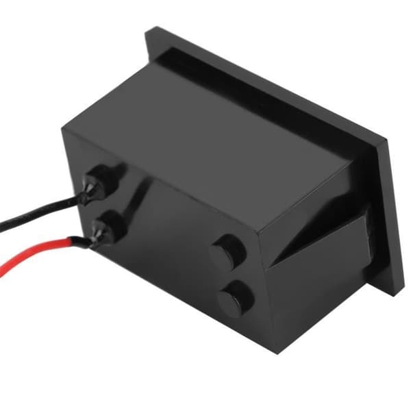 HURRISE DC Voltmeter 1 stk. digital 0,56″ LED-display vandtæt voltmeter DC voltmeter panelmeter (2,5-30V, grøn)