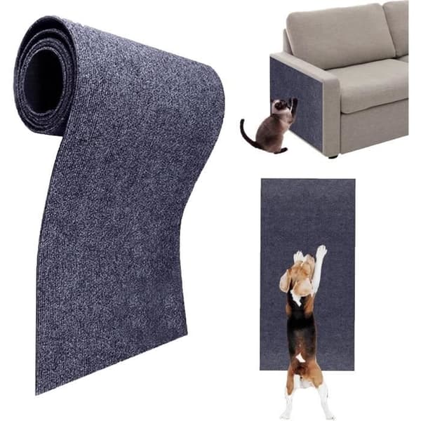 Klorematte til sofa 30×100 cm, DIY klorestolpe til katt, klorematte til katt, selvklebende klorebrett til kattesofa