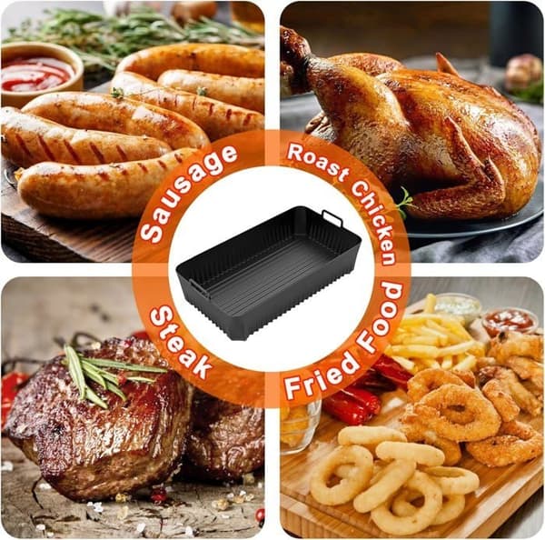 Tilbehør til Ninja Air Fryer 10,4L Double Stack AF500eu Foodi Flex Flexskuffe 10,4L