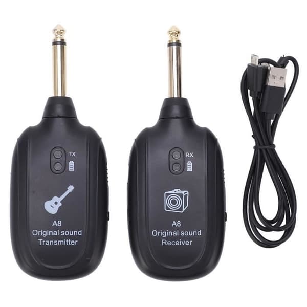 SURENHAP Gitarsystem Gitarsystem Kabelmottaker Sender Musikkopptaker Tilbehørssett Tuner