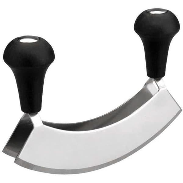 Dobbelt L-vippe - LACOR - 17 cm - Rustfrit stål - Dobbeltblad - Professionel kødhakker
