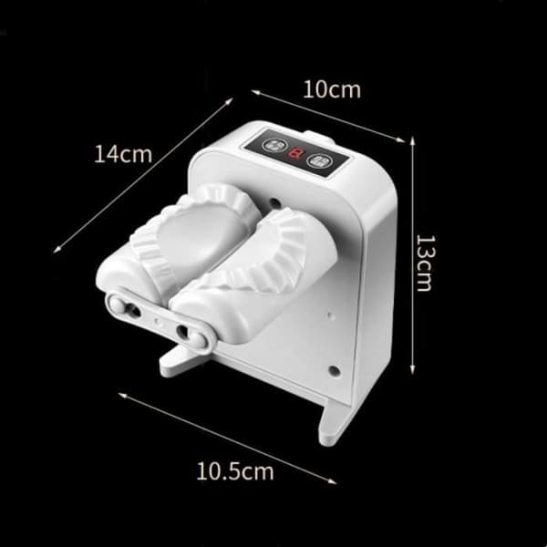 Elektrisk ravioliform, elektrisk dumplingform, gyozamaskin, dobbelthodet ravioliform i rustfritt stål