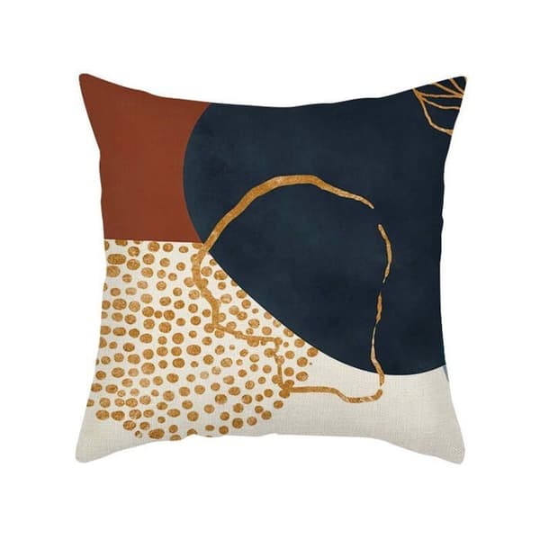 Putetrekk 45x45 sett med 4 sofaputetrekk dekorative puter geometrisk mønster
