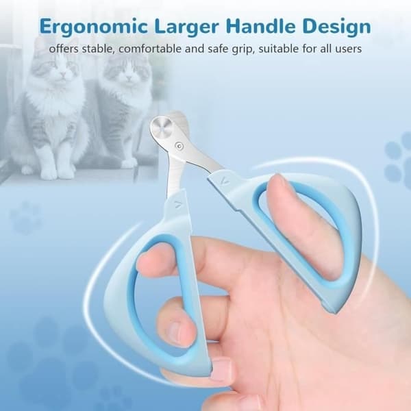 (Blå) Negleklipper - Professionel - Blå - Ergonomisk - Sikker - Præcis