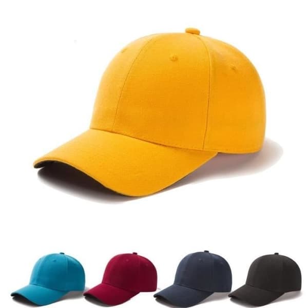 (Flerfarget) INSFITY baseballcaps - Rød - Brodert - Justerbar -