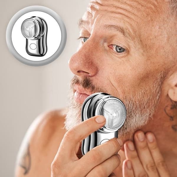 Skånsom barbering, USB-genopladelig bærbar