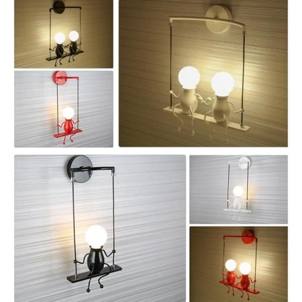 Væglampe - Design - Moderne - Sort