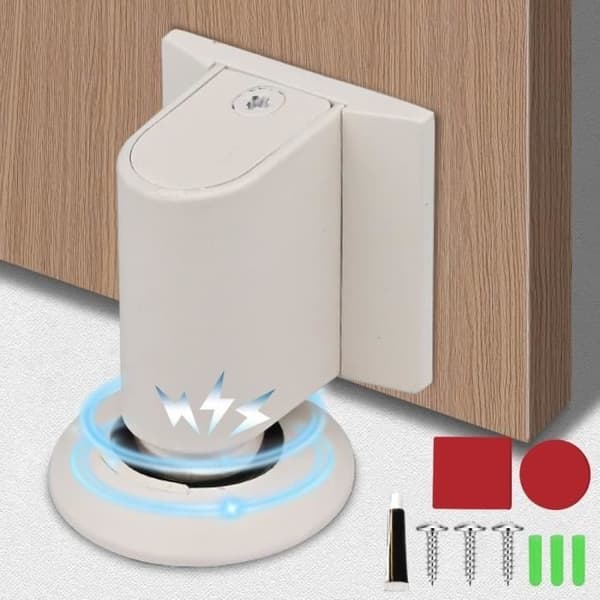 Dørstopper, Dørkile, Dørstopper, Magnetisk metalldørstopper, Magnetisk dørstopper