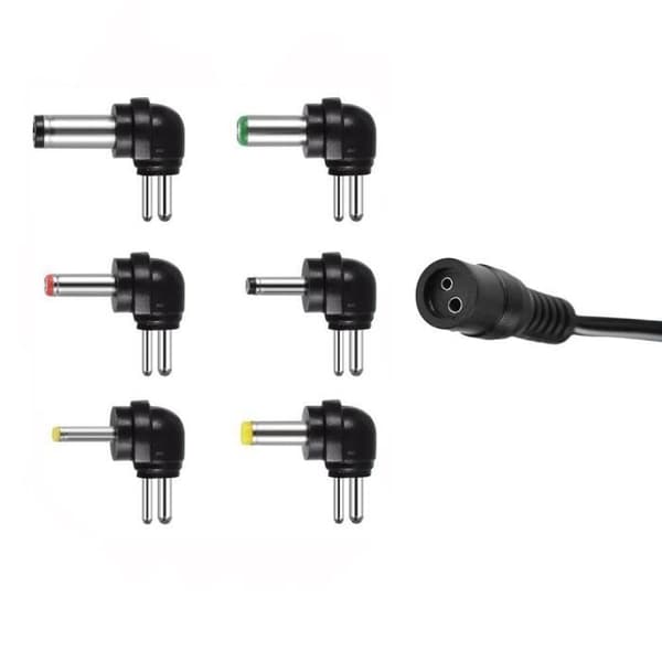 Strømadapter - VONETS - 12W - 6 uttak - 3V til 12V - Innendørs
