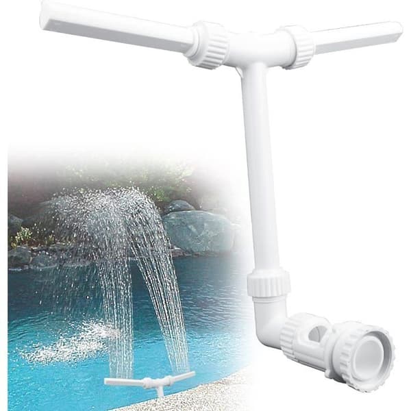 Vattenfallspoolspruta Poolfontän Poolspruta Justerbar strålsamlare Hydrodynamisk pool Vattenfall