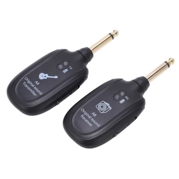 SURENHAP Guitar System Guitar System Wire Receiver Transmitter Musik Pickup Tilbehørssæt Tuner