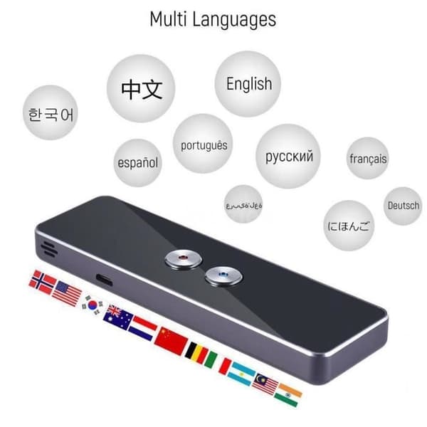 2.4G Bluetooth Pocket Smart Interpreter Realtidstale Flersproget Oversætter - XIF