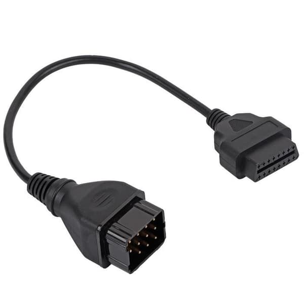EBTOOLS Diagnosekabel OBD2 Stik 12-benet til 16-benet Adapter Passer til Renault