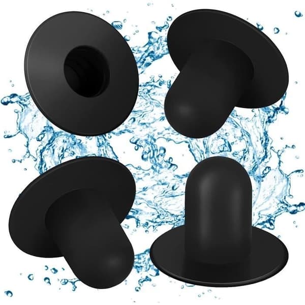 Väggpluggar för Intex och Bestway pooler - 4-pack - Vita - 3,2 cm diameter