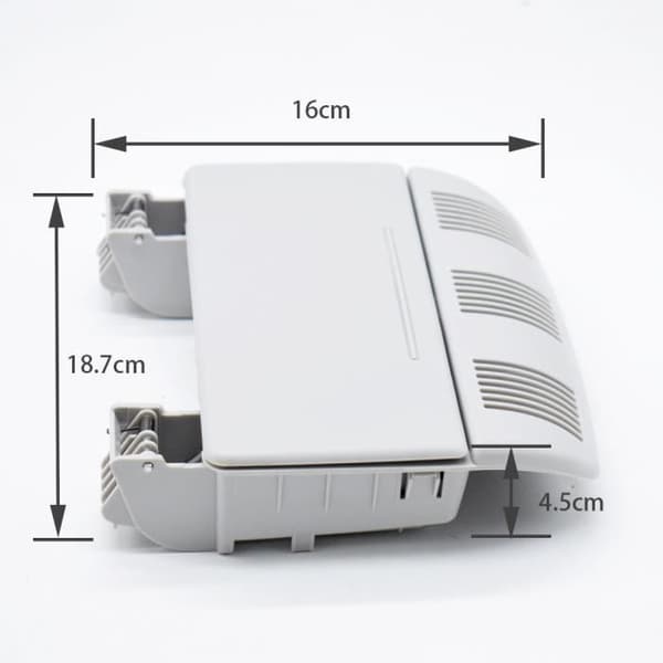Oppbevaringsboks til solbriller - Skoda - Octavia A5 - ABS-plast - Grå - 2004-2012