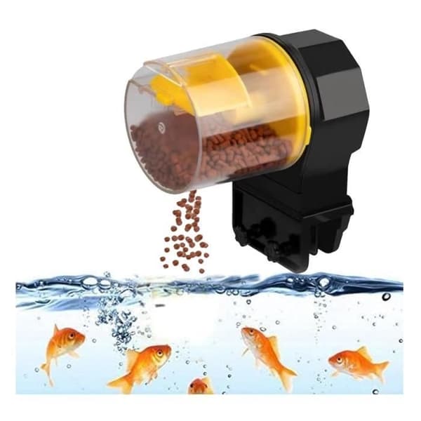 Automatisk fiskefoderautomat – Automatisk fiskefoderautomat – Foderautomat til akvarium eller akvarium