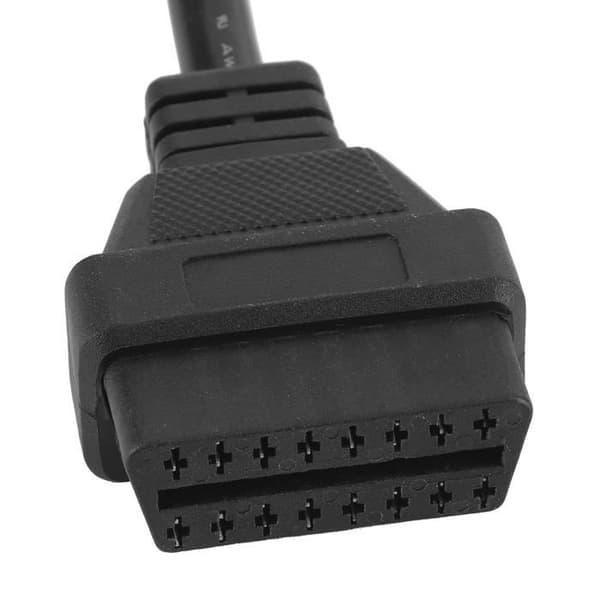 EBTOOLS Diagnosekabel OBD2 Stik 12-benet til 16-benet Adapter Passer til Renault
