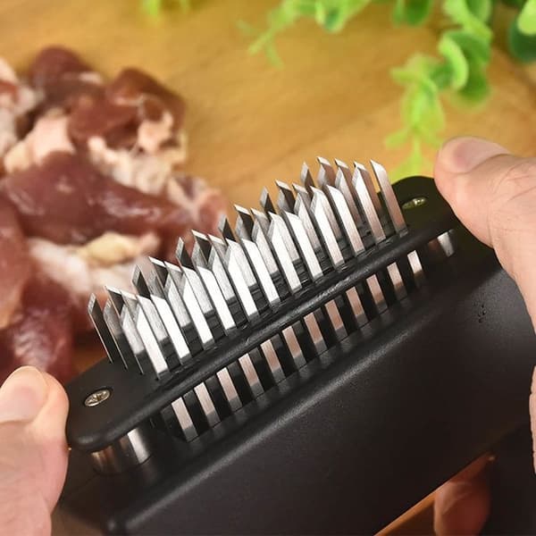 Kødmørner, kødmørner, ultraskarpe nåleblade