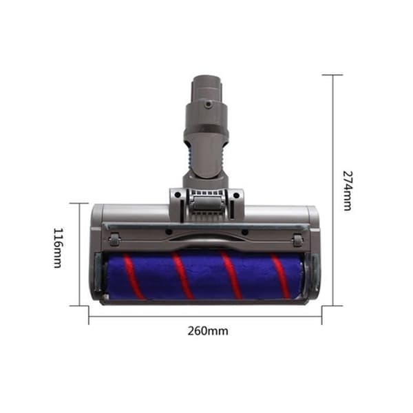 LED-børstehodestøvsuger til Dyson V7 V8 V10 V11