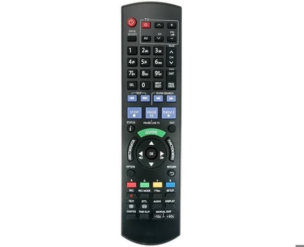 Panasonic DVD DMR-PWT520 DMR-BCT820 Blu-ray fjernkontroll