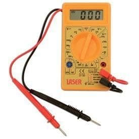 Digitalt multimeter - No Name - Standardmodel - 500V AC/DC - Modstand op til 2MΩ - Strøm op til 10A