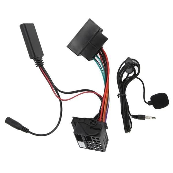 Bluetooth 5.0-adapter - DILWE - AUX-kabel for Citroën C2 C3 C4 C6 - iOS-kompatibel - Lydstrømming