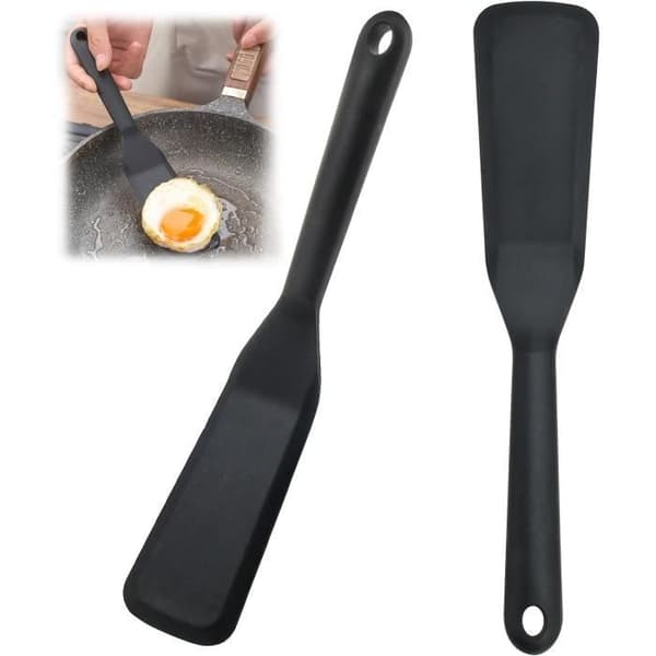 Stk. silikonspader, omelettspade, silikonspade til egg, kjøkkenverktøy, non-stick