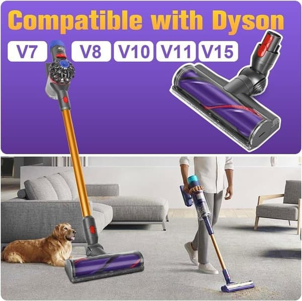 Direktdriven borste, Dammsugare för Dyson V7 V8 V10 V11 V15,