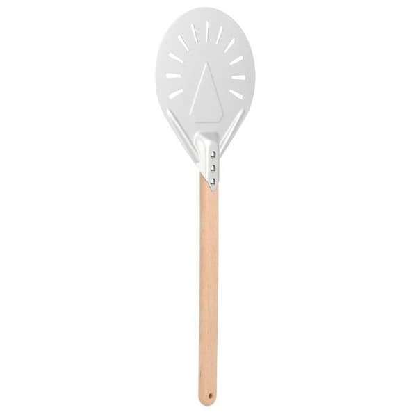 Pizzaspatel - OMABETA - 20 cm - Træskaft - Aluminiumslegering - Slidstærk