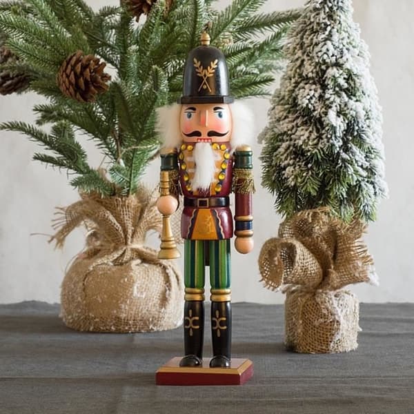 Nøtteknekkerfigur - KEENSO - 30 cm - Tre - Julepynt - Interiør