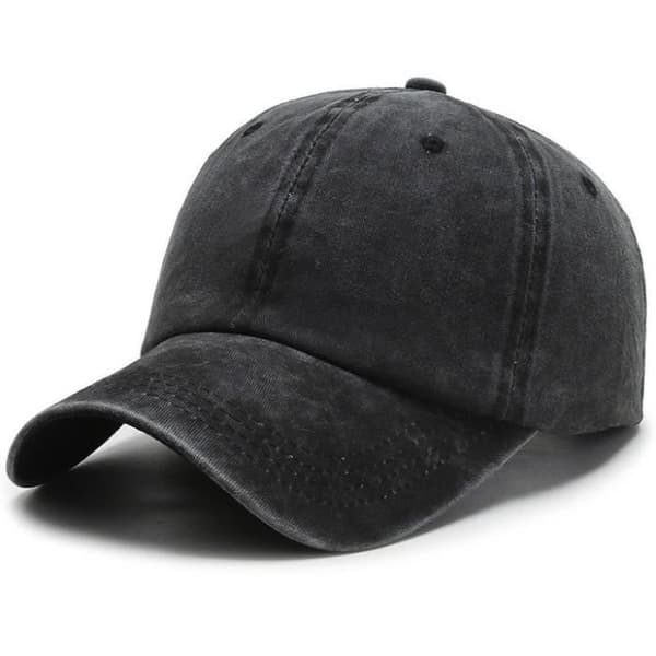(Sort) Denim Baseballkasket - INSFITY - Moderigtig - Sort - Unisex - Denim