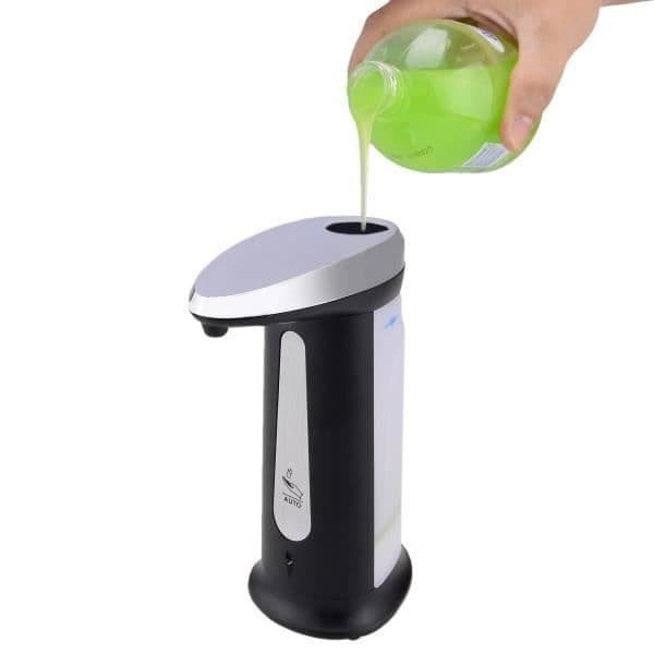 (sort) Automatisk sort sæbedispenser
