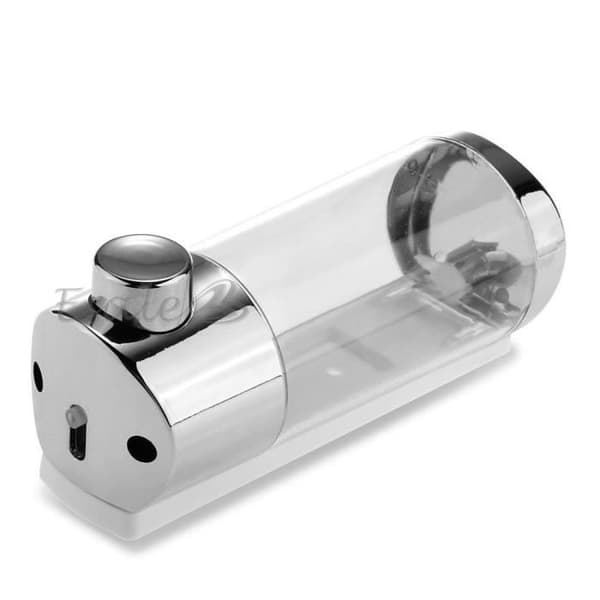 350 ml vægmonteret sæbedispenser ABS-plast 18 x 8,5 x 7 cm
