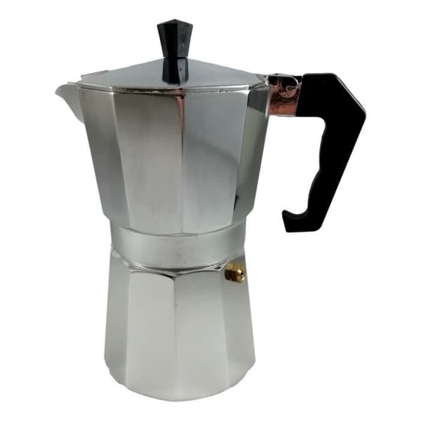 Kaffebryggare - Aluminium - 6 koppar - Grå - Ej diskmaskinssäker - För vuxna