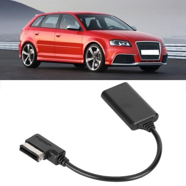 (Svart) Bluetooth 5.0-adapterlydkabel for Audi AMI MMI MDI - ABI