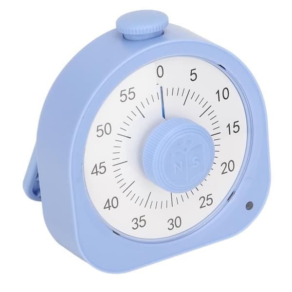 Visuell timer - GOTOTOP - 60 minutter - For barn og voksne - To påminnelsesmoduser - ABS