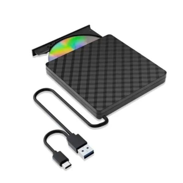 Ekstern CD-brænder - Mærke - Model - USB 3.0 - RW/ROM - Bærbar
