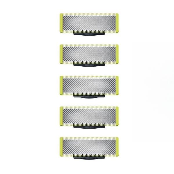 OneBlade barberblad kompatibelt med OneBlade erstatningsblader for menn, 5 deler