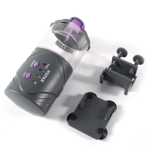 (Vist som billede) Akvariefoderdispenser - ZJCHAO - H-9000 - Batterier - Plastik -