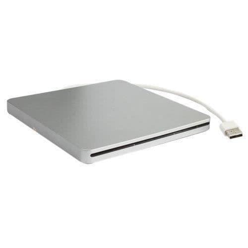 Ekstern USB CD/DVD-stasjon/brenner kompatibel med Apple MacBook Pro/Air/Mac mini