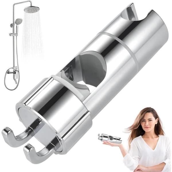 Dusjhodeholder, Dusjhodeholder for badekar, Justerbar dusjholder, Universal