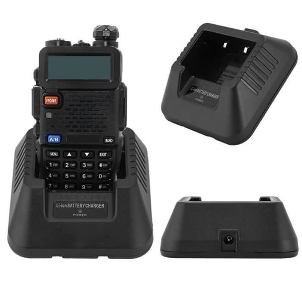 Baofeng USB-billader for UV-5R DM-5R Plus walkie-talkie (EU-plugg)