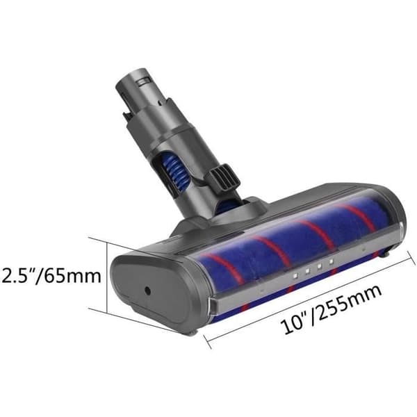 Børstehode til Dyson DC62 V6 Animal Fluffy støvsuger DC58 DC59 DC61 DC74 Børstehode Dyson 255 mm * 65 mm