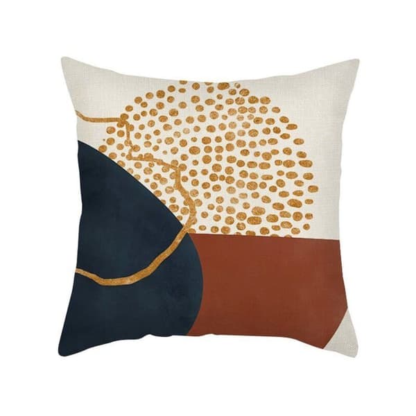 Putetrekk 45x45 sett med 4 sofaputetrekk dekorative puter geometrisk mønster