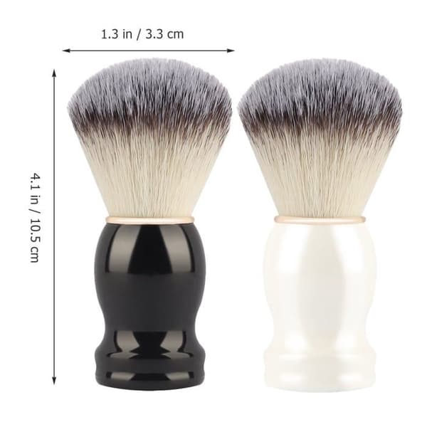 Pack Herrskäggborste, Manuell Rakhyvel för Barberare, Professionell, Mångsidig,