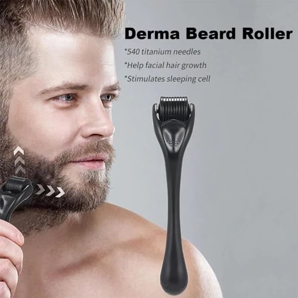 Ball Roller - Derma Roller - Perlevekst - Microneedling - Skjeggrulle