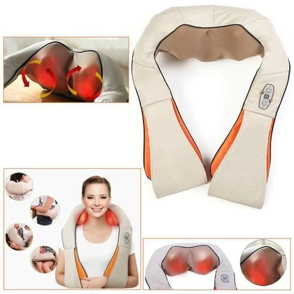 Multifunktionell termisk massageapparat för kropp, nacke, axlar och celluliter