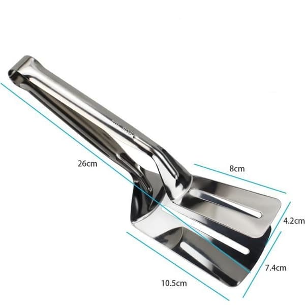 Køkkentang - Serveringssæt - Rustfrit stål - 26 cm - Multifunktionel - Ergonomisk