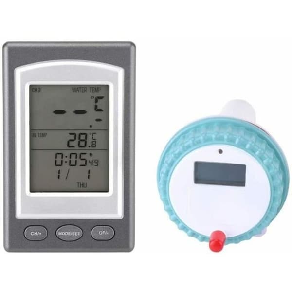 Flydende termometre, digitalt pooltermometer, spa-vandtemperaturtermometer